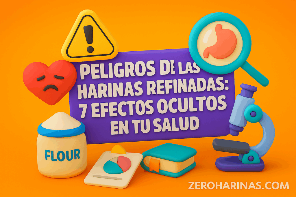 PELIGROS DE LAS HARINAS REFINADAS efectos de las harinas refinadas problemas de salud por harinas harinas refinadas enfermedades consumo de harinas refinadas riesgos