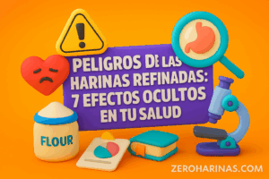 PELIGROS DE LAS HARINAS REFINADAS efectos de las harinas refinadas problemas de salud por harinas harinas refinadas enfermedades consumo de harinas refinadas riesgos