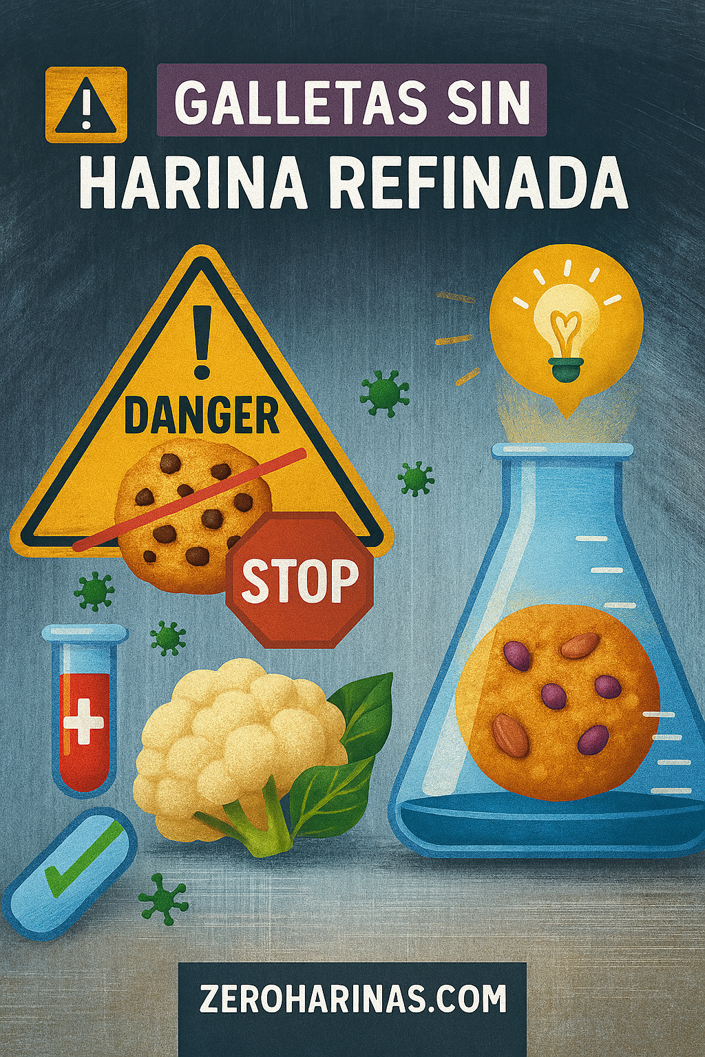 GALLETAS SIN HARINA REFINADA