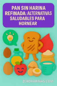 PAN SIN HARINA REFINADA: ALTERNATIVAS SALUDABLES PARA HORNEAR