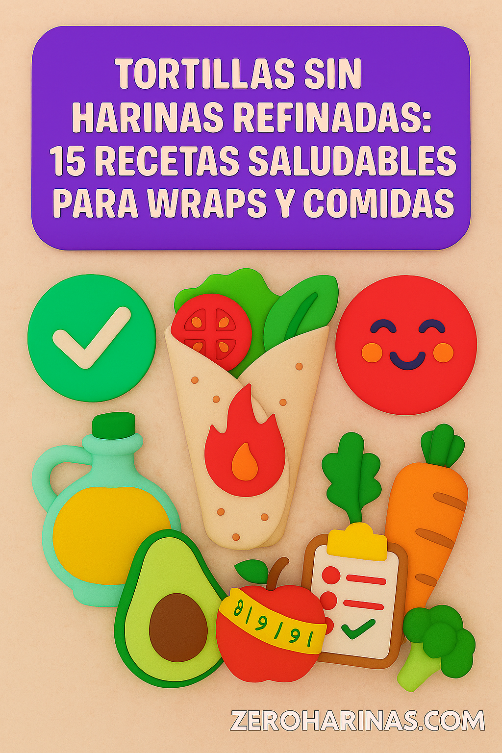 TORTILLAS SIN HARINAS REFINADAS