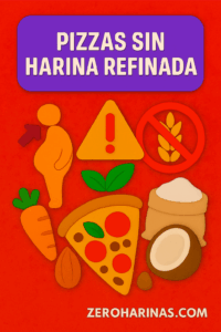 receta de pizza sin harina