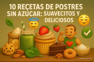 RECETAS DE POSTRES SIN AZÚCAR