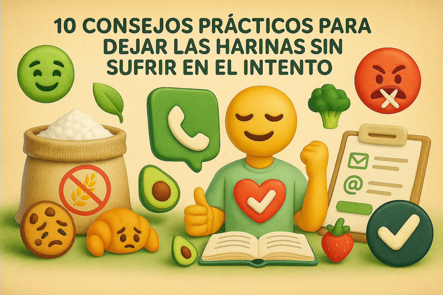 CONSEJOS PARA DEJAR LAS HARINAS