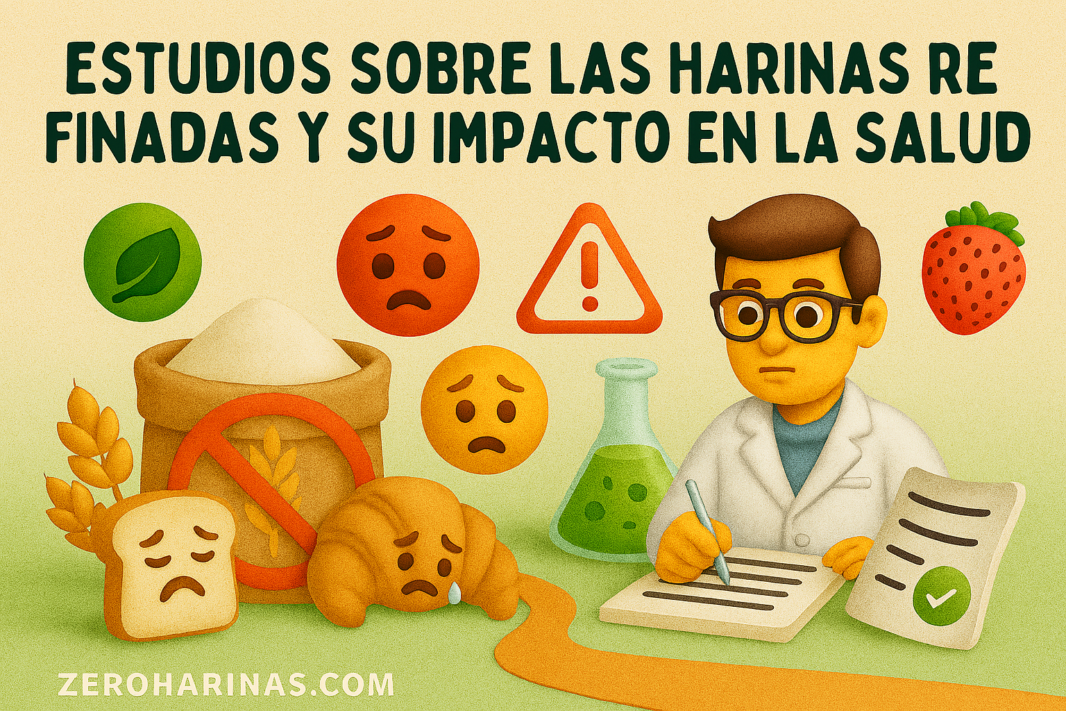 ESTUDIOS SOBRE LAS HARINAS REFINADAS