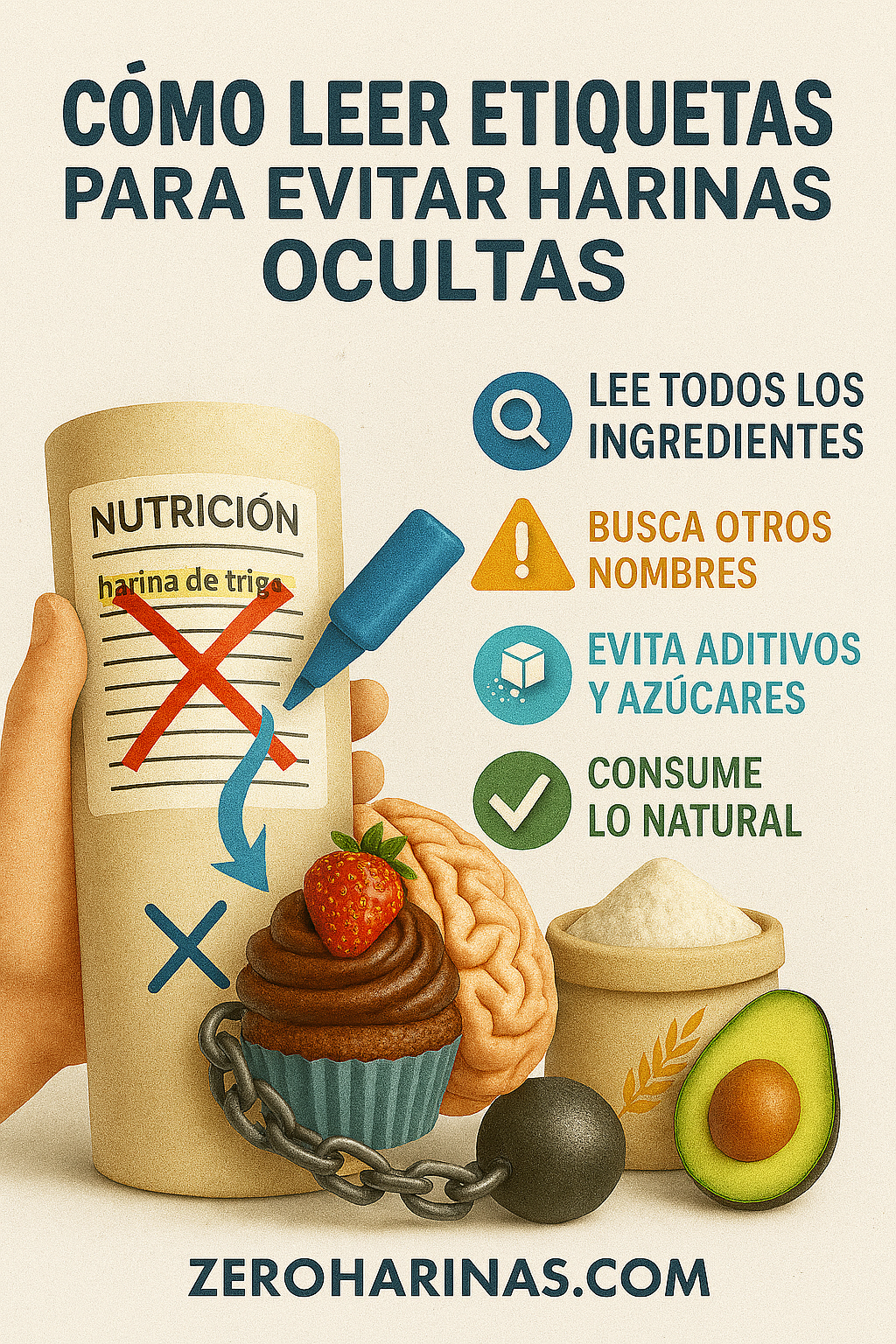 EVITAR HARINAS OCULTAS