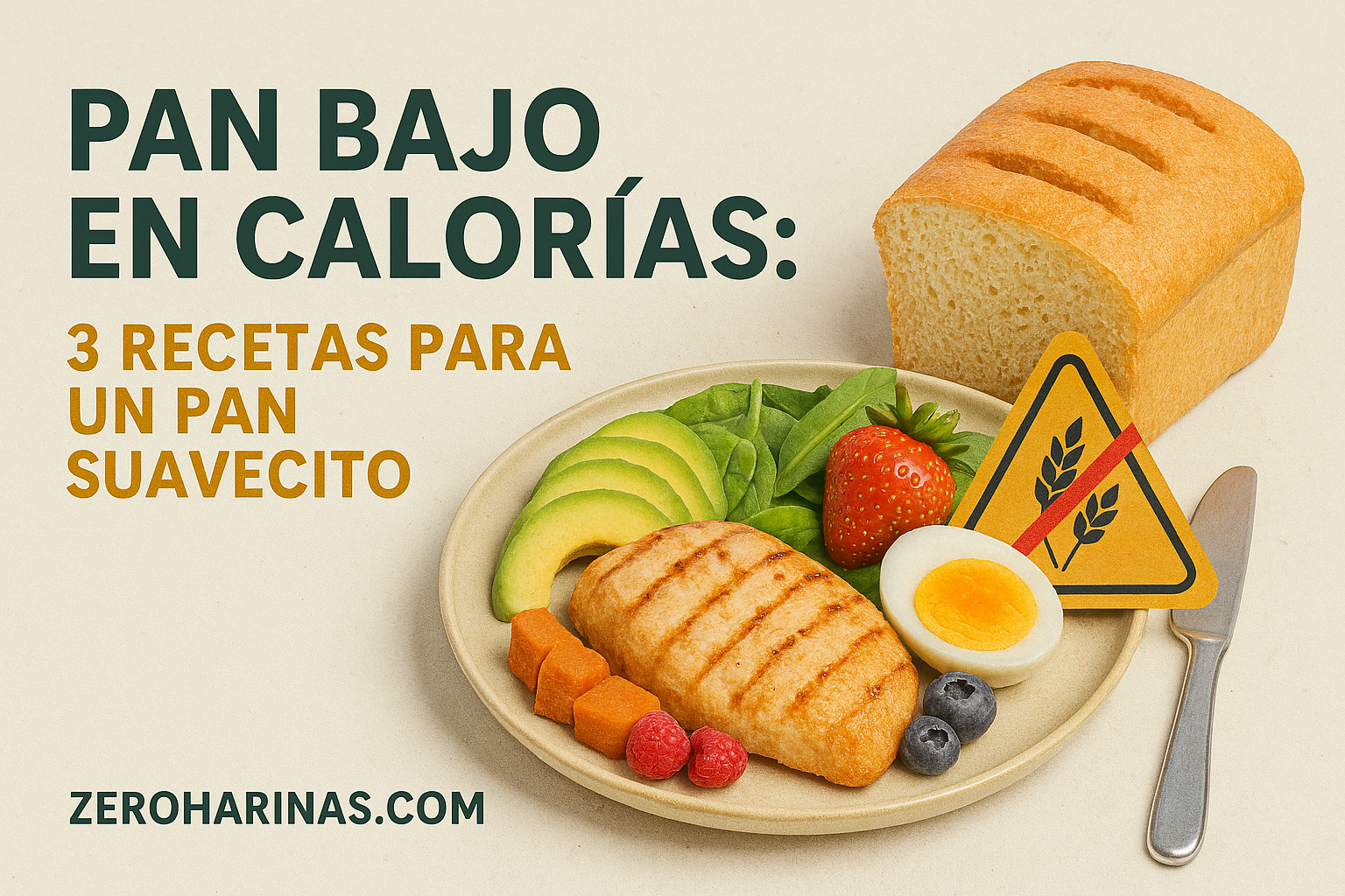 Pan bajo en calorías