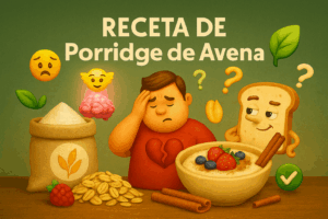 RECETA DE Porridge de Avena