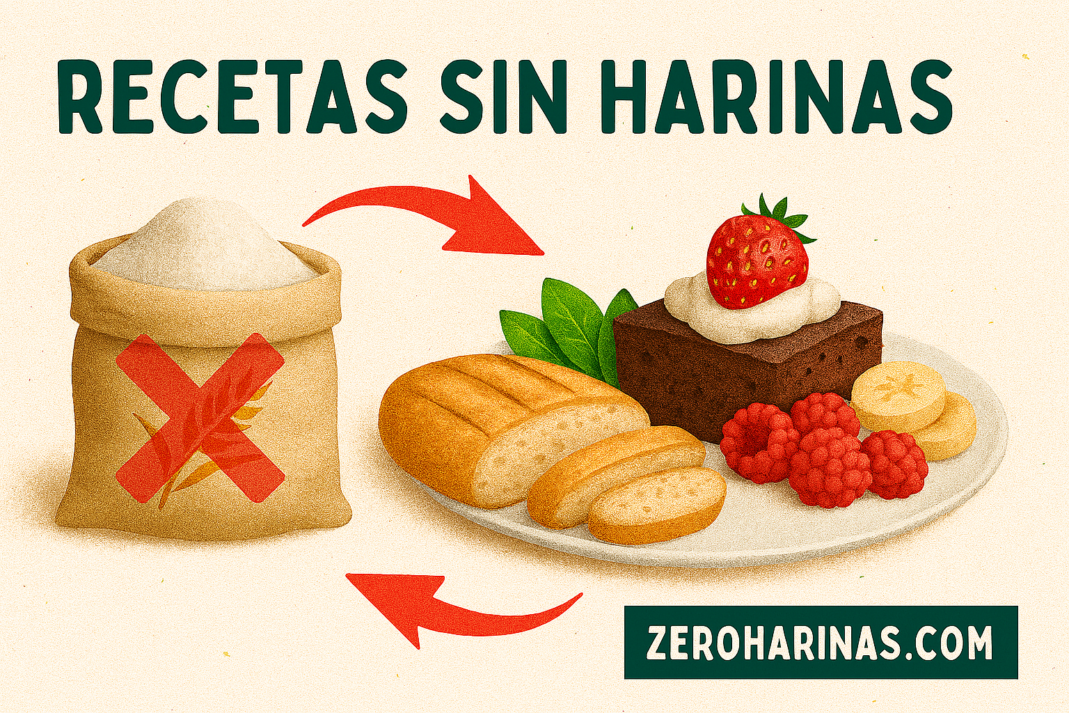 RECETAS SIN HARINAS