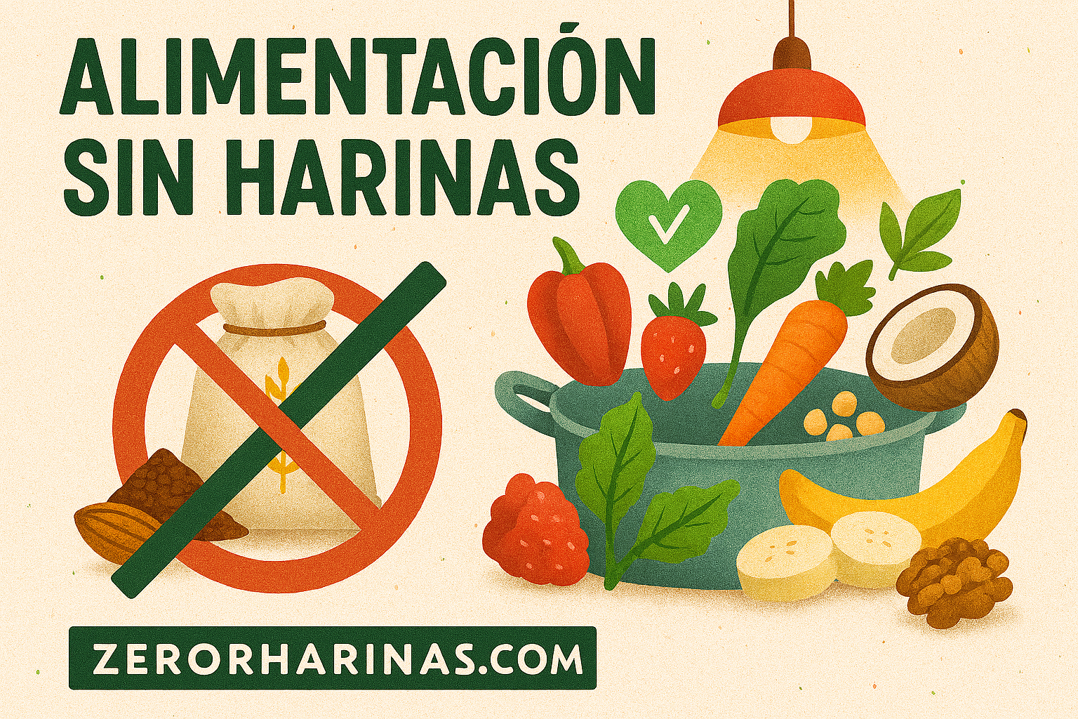 alimentación sin harinas 
