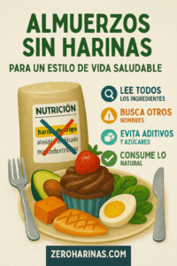 almuerzos sin harina