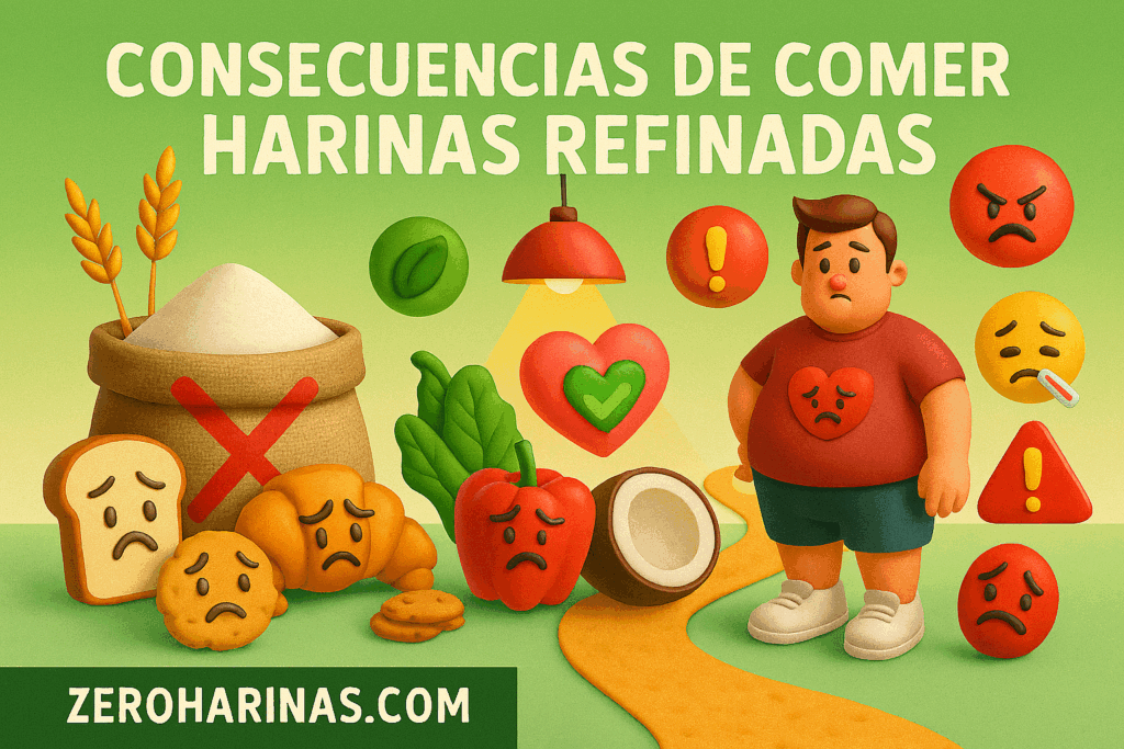 enfermedades por comer harinas