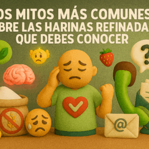 mitos sobre las harinas refinadas